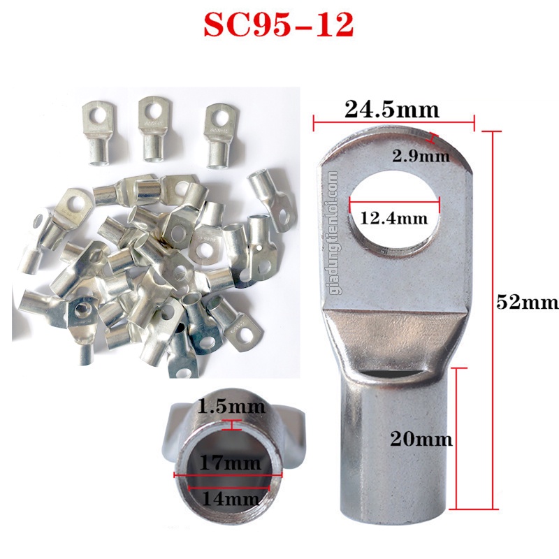 Đầu COS SC bằng đồng mạ si chống oxi hóa