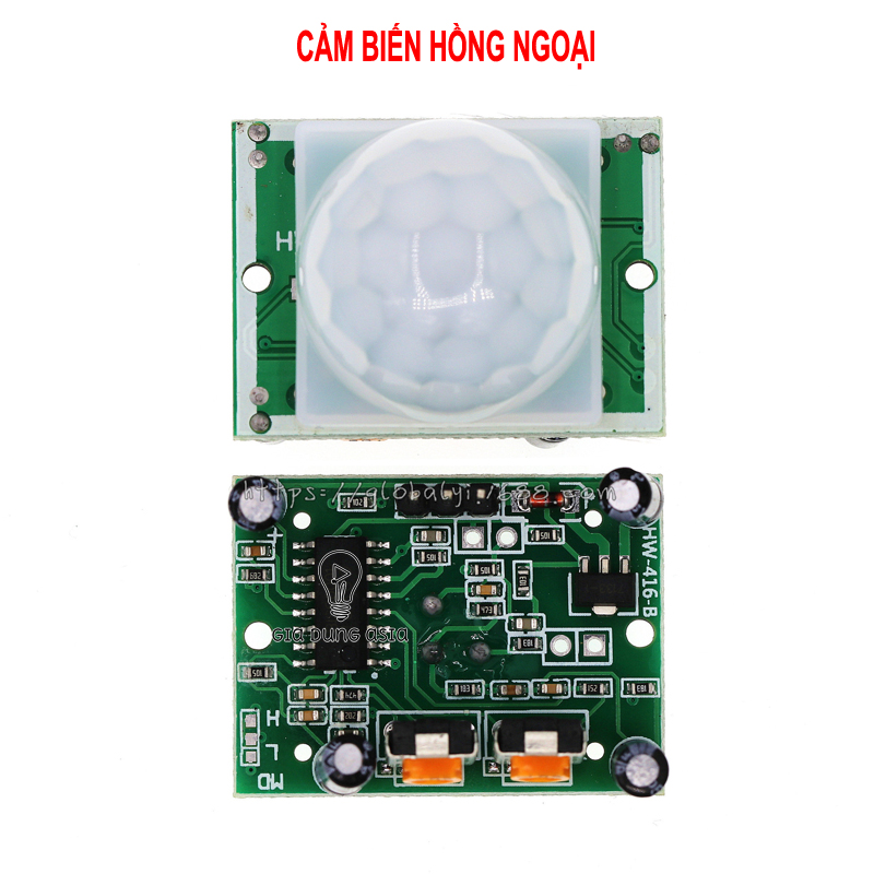 Mô đun cảm biến hồng ngoại HC-SR501 phát hiện chuyển động có tinh chỉnh