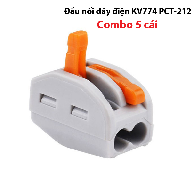 Combo 5-10 đầu nối dây điện KV774 CH2 tiện dụng an toàn