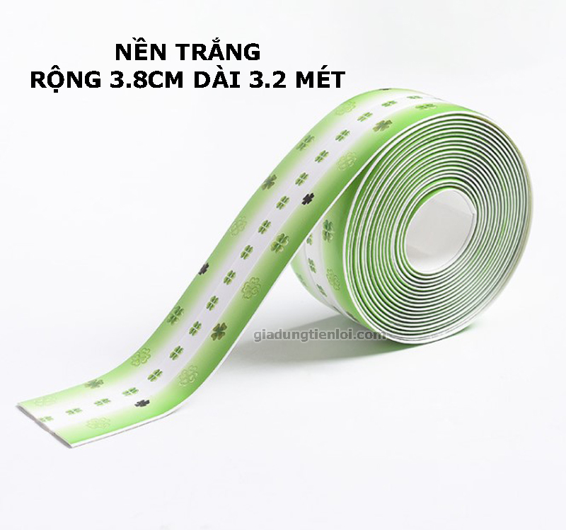 Băng keo PVC rộng 3.8CM chống thấm và chống nấm mốc nhà bếp
