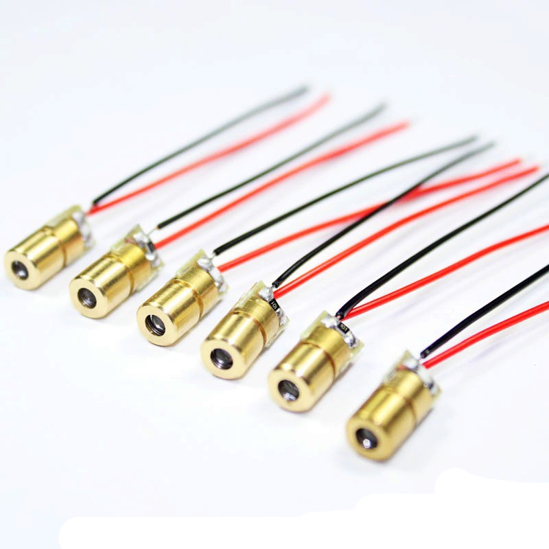 Đầu lazer đỏ 3-5V, chế thiết bị ngắm quang học
