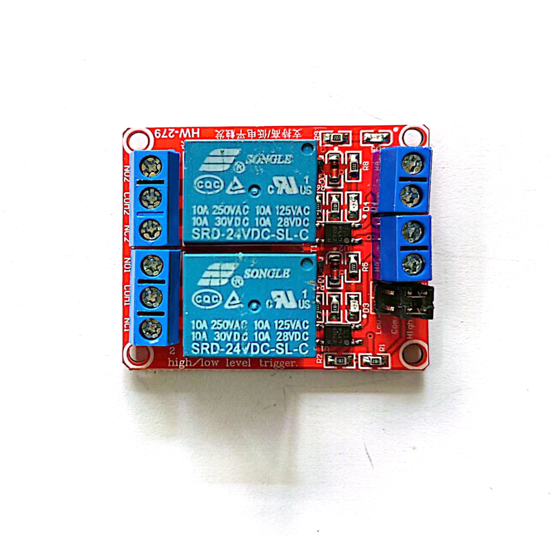 Module Relay 1/2/4 Kênh 5V /12V/24V có opto cách ly - Kích HIGH/LOW