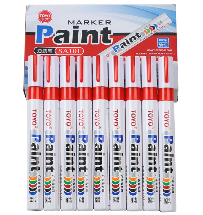 Bút Sơn (Repaint) Vẽ Lốp Xe Che Vết Nứt Đồ Nhựa Gốm Sứ Màu Sơn Bền, Độ Kết Dính Cao, Phù Hợp Với Hầu Hết Các Chất Liệu