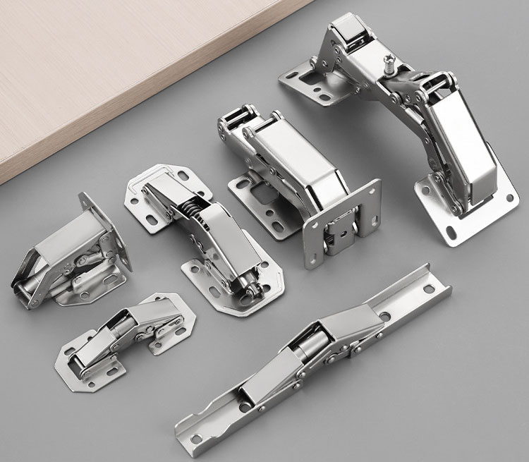 Bản lề có lò xo thép cán nguội & thép không gỉ – Giải pháp hoàn hảo cho nội thất hiện đại