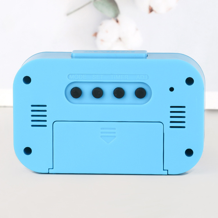 Đồng hồ điện tử mini để bàn màn hình LCD. Đa năng Báo thức, Lịch, Nhiệt độ