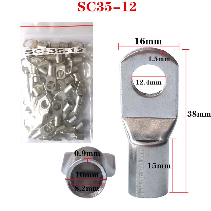 Đầu COS SC bằng đồng mạ si chống oxi hóa