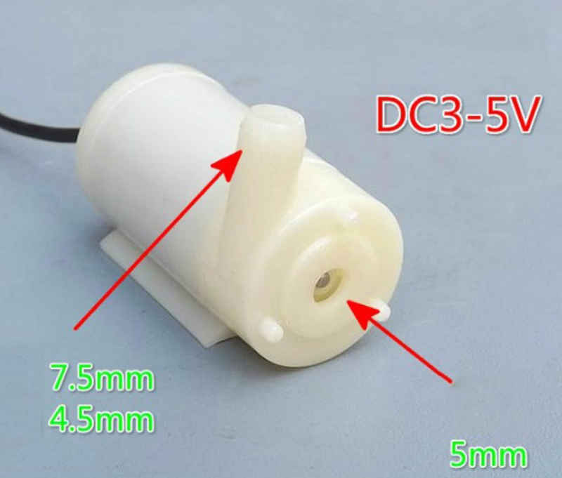 Máy Bơm Chìm Mini 3v - 5v dùng cho bể cá