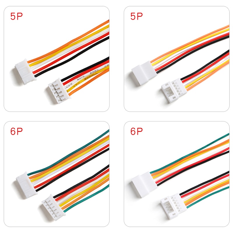 Cáp điện tử PH2.0 2P 3P - dây dài 20CM