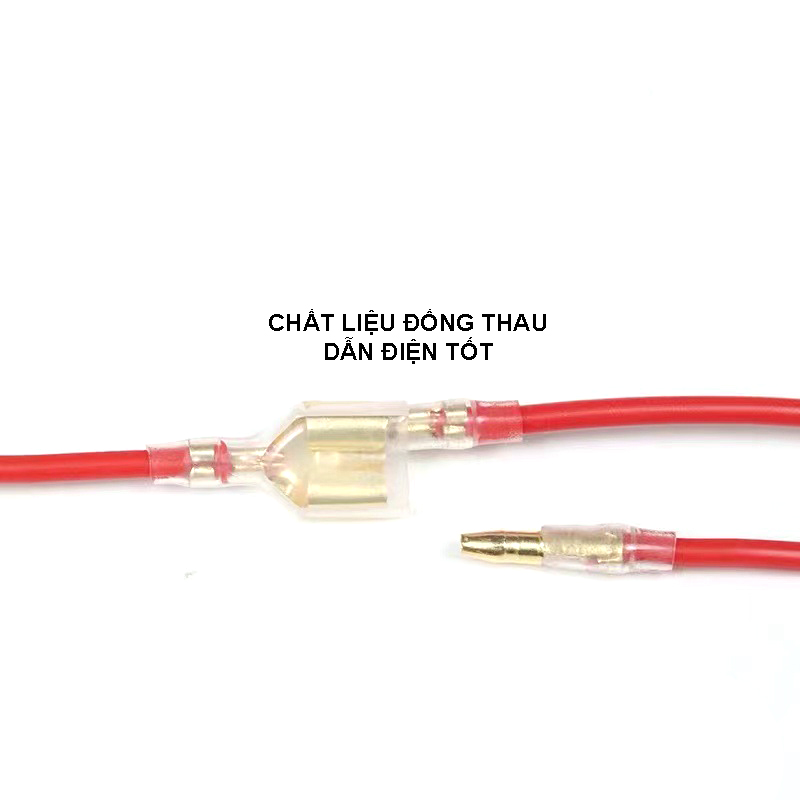 Hộp 20 cặp/ 30 cặp/ 40 cặp giắc cắm đầu đạn có vỏ bọc cao su bảo vệ