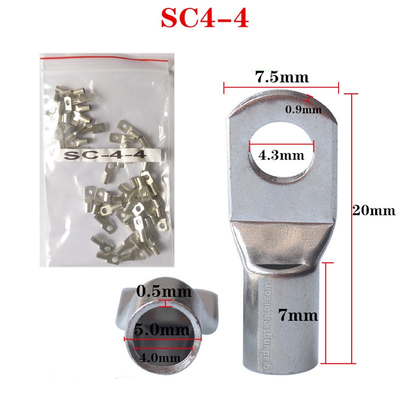 Đầu COS SC bằng đồng mạ si chống oxi hóa