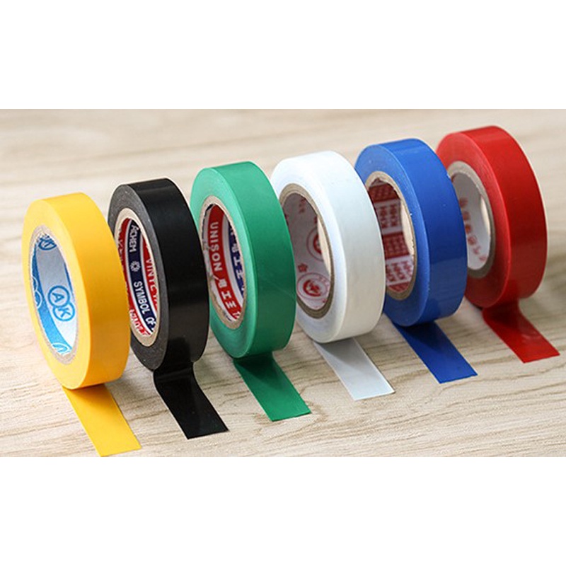 Băng KEO ĐIỆN - băng dính cách điện chống cháy rộng 16mm dài 10 mét