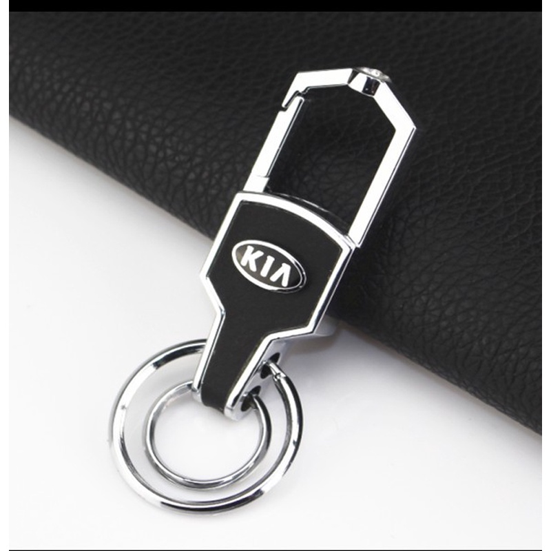 Móc treo chìa khóa có logo thương hiệu ôtô, xe hơi, xe máy cao cấp, không gỉ