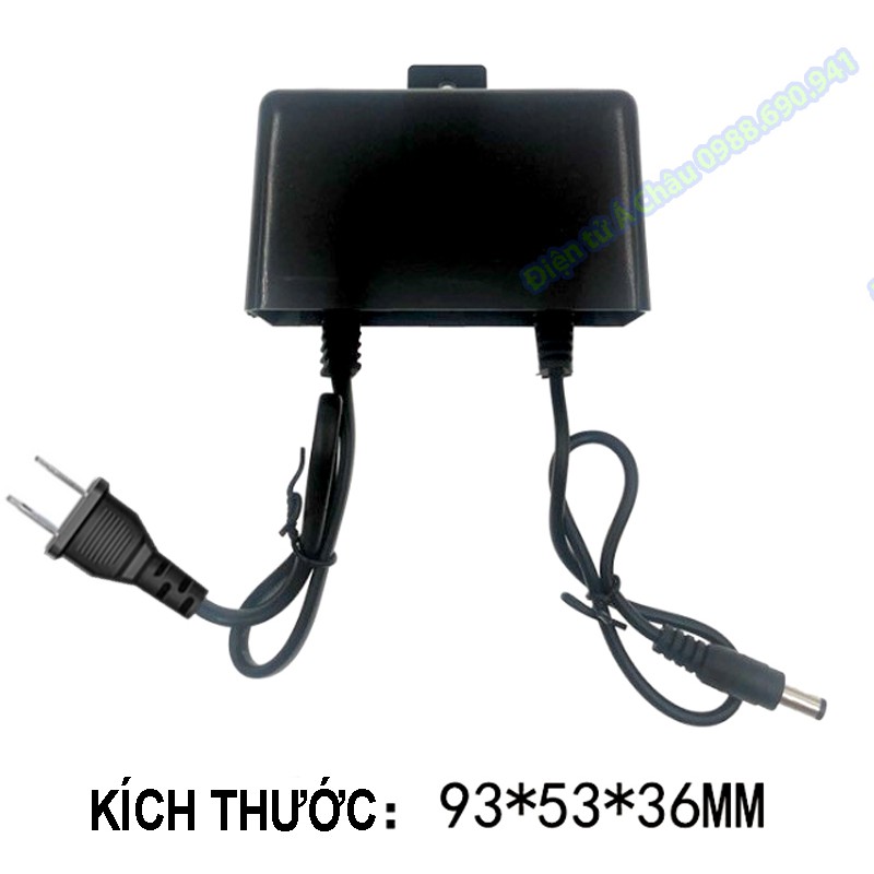 Nguồn 12V 2A có móc treo, adapter đèn led, camera