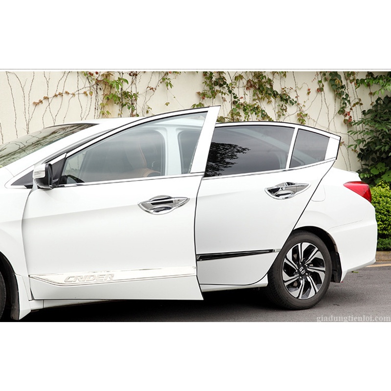 Cuộn 5 mét gioăng cao su lõi thép nẹp viền cửa chống va đập trầy xước cánh cửa Ô Tô