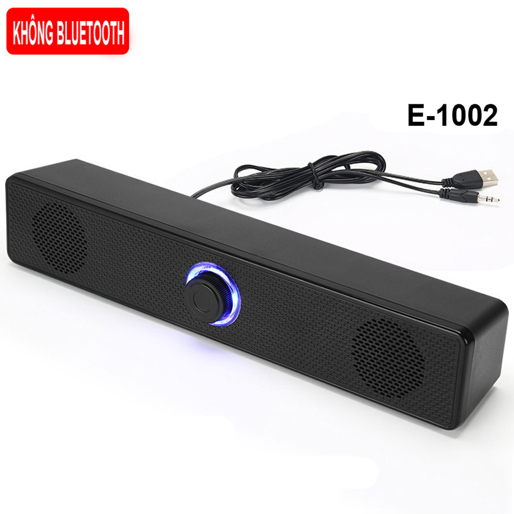 Loa thanh máy tính có núm âm lượng USB âm thanh siêu trầm blaster soundbar