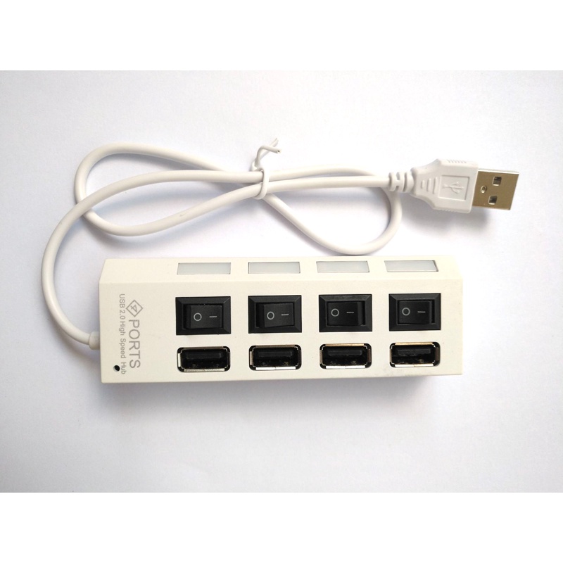 Bộ Chia USB 4 Cổng - hub USB2.0 tốc độ cao dễ dàng sử dụng