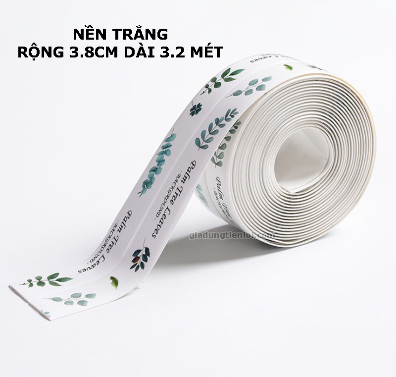 Băng keo PVC rộng 3.8CM chống thấm và chống nấm mốc nhà bếp