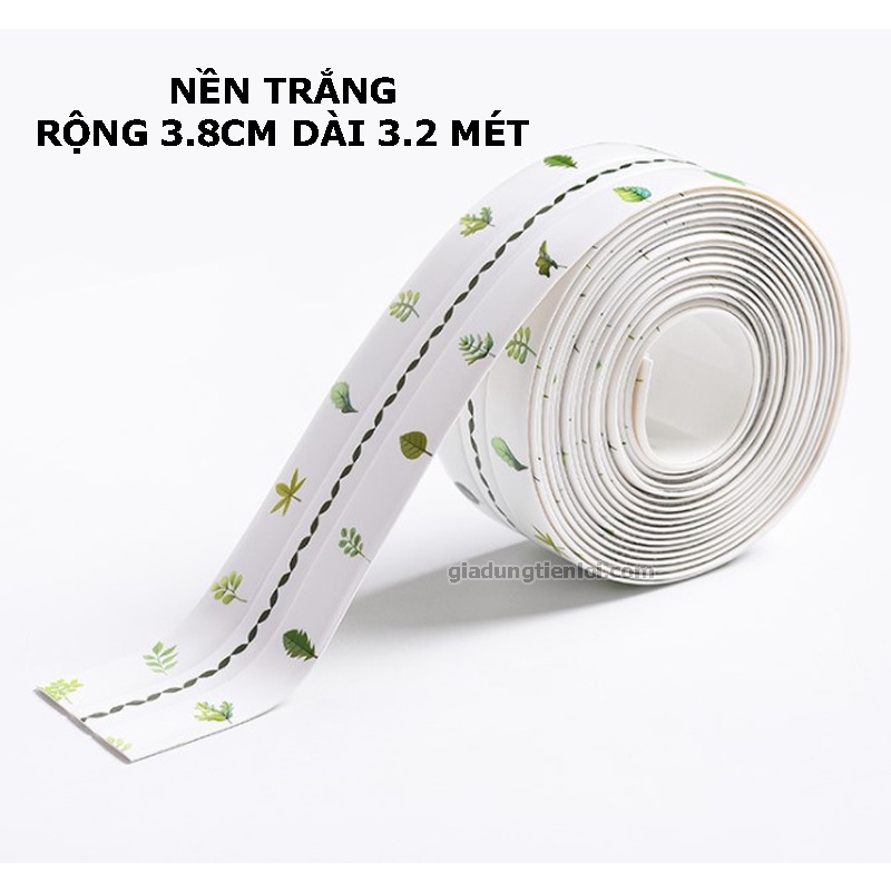 Băng keo PVC rộng 3.8CM chống thấm và chống nấm mốc nhà bếp