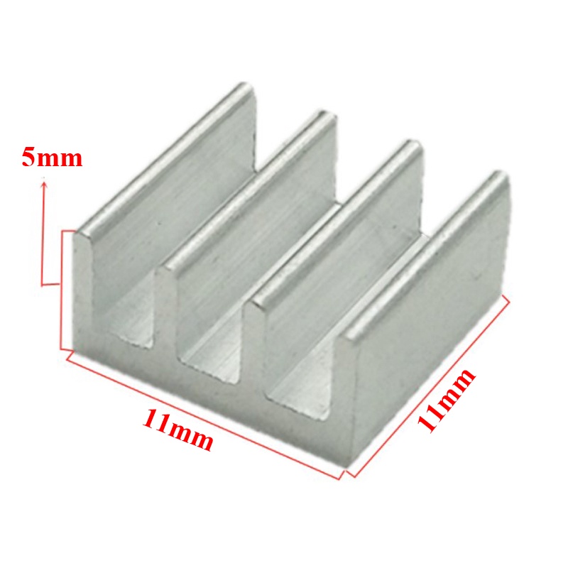 Đế nhôm tản nhiệt 11x11MM 14x14MM 28x28MM chip led, đèn led, linh kiện điện tử