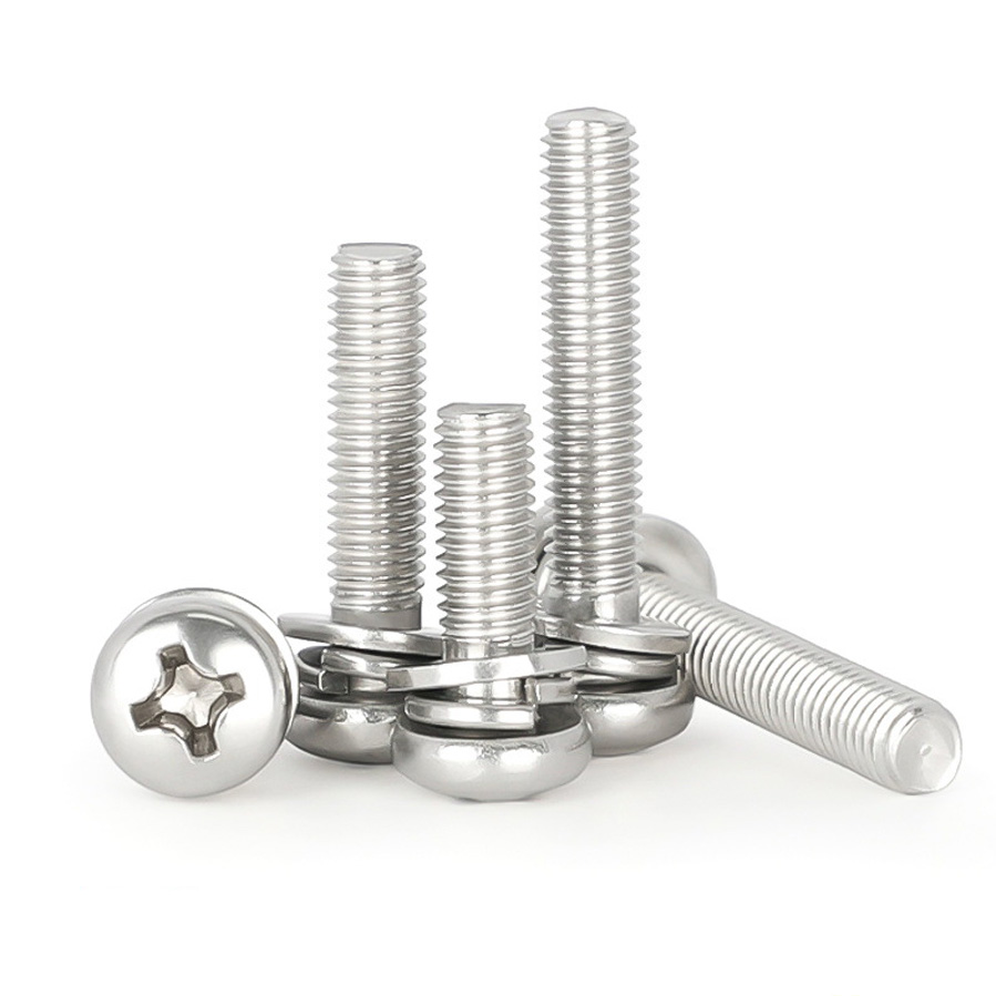 Bulong dài ĐẦU TRÒN chữ thập có sẵn 2 long đền