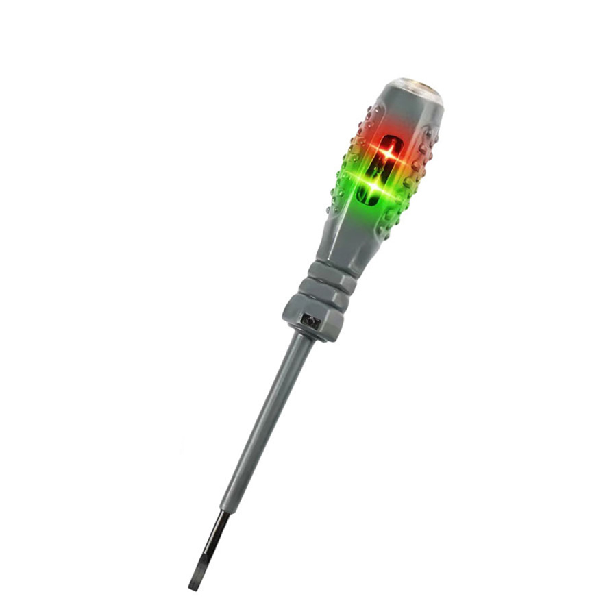 Bút thử điện đa năng có đèn led báo hiệu kèm tua vít (có từ tính)