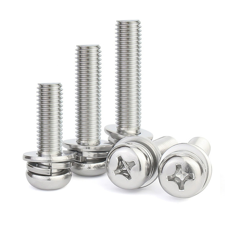 Bulong dài ĐẦU TRÒN chữ thập có sẵn 2 long đền