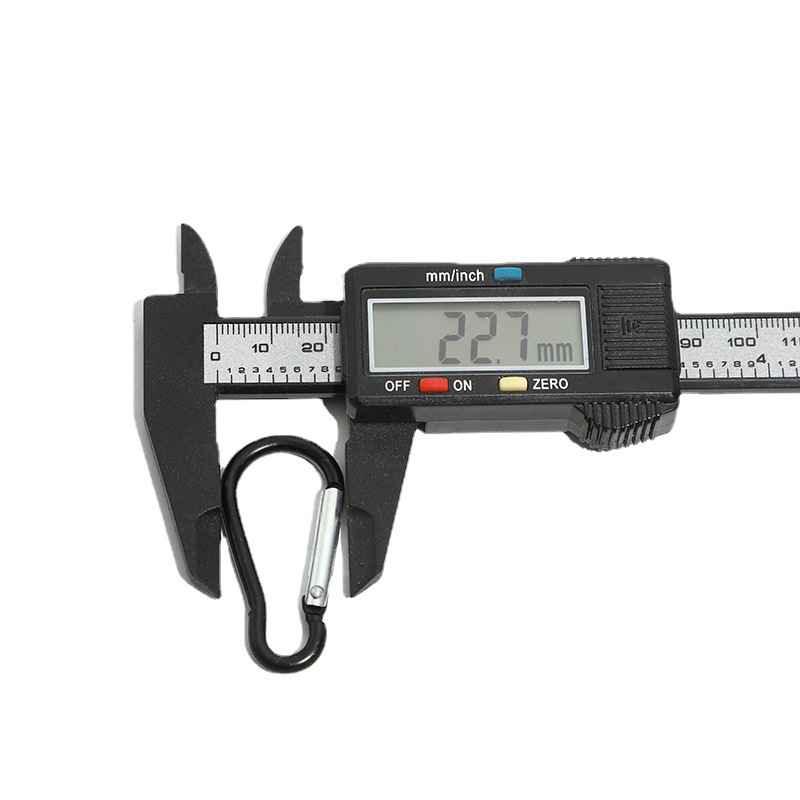 Móc khóa lò xo hợp kim nhôm treo đồ tiện dụng dài 46,5mm (màu ngẫu nhiên)