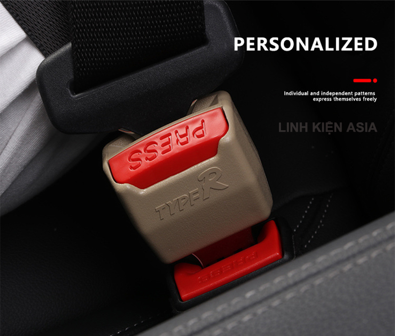 Cặp (2 cái) khóa mở rộng dây đai an toàn trên xe ô tô (loại dày)