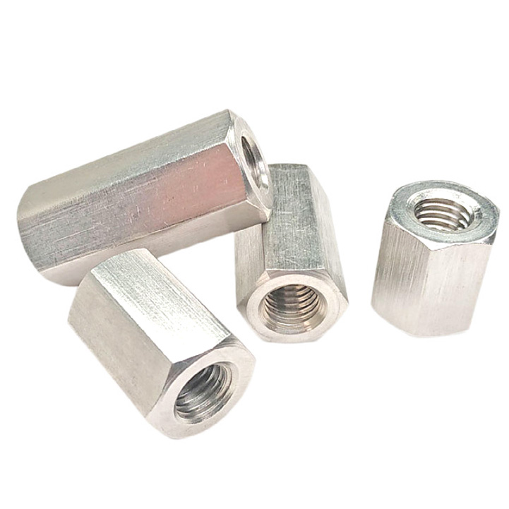 Khớp NỐI LỤC GIÁC nối ren trong inox 304 gia công chính xác