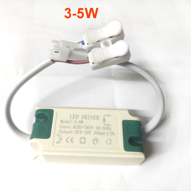 Nguồn tăng phô đèn led 3W đến 18W (Led Driver) đèn chiếu sáng âm trần