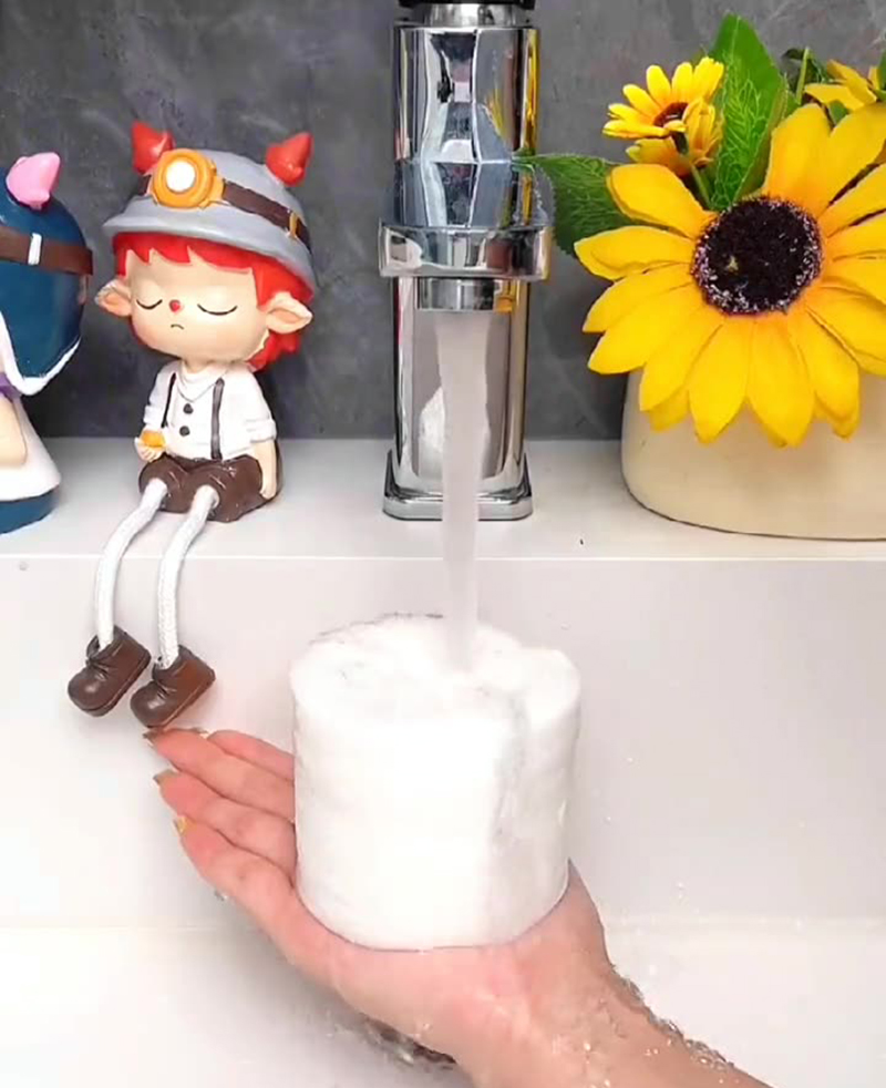 Khăn nén đi du lịch, cắm trại kích thước 70x140CM, khăn tắm hút chân không