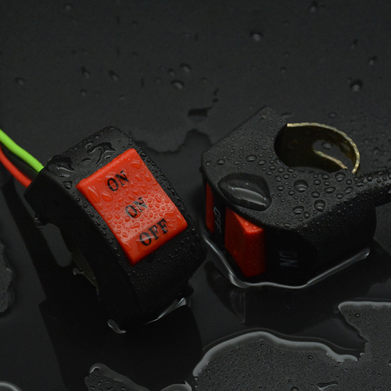 Công tắc đèn pha xe máy, công tắc 2 nấc/ 3 nấc gắn ghi đông xe đạp điện, xe mô tô