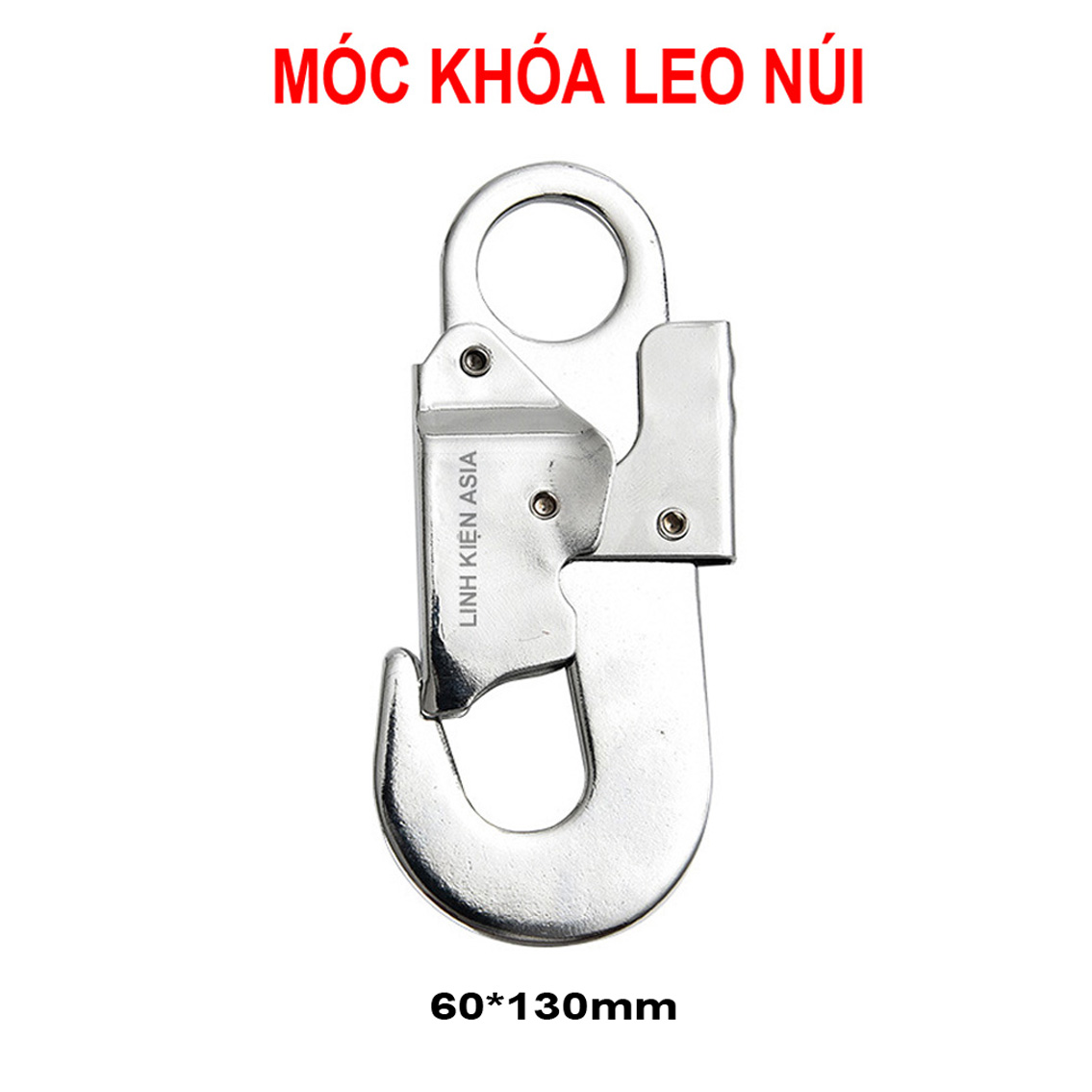 Khóa an toàn THỢ ĐIỆN mạ kẽm, móc leo núi ngoài trời, khóa an toàn khi làm việc trên cao