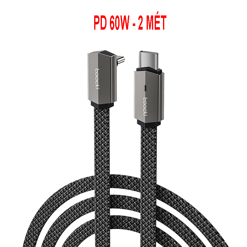 Dây cáp sạc PD 60W dài 1m/2m - cáp sạc nhanh 2 đầu TypeC