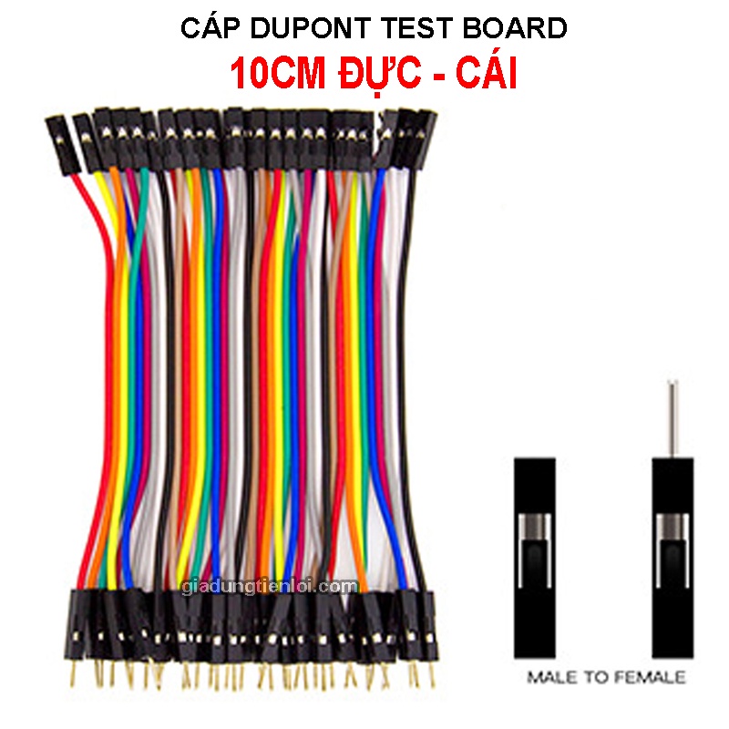 Dây Cáp Dupont 40 chân - dùng Làm Arduino DIY (dây test board)