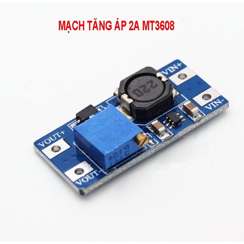 Bo mạch tăng áp 2A DC-DC MT3608