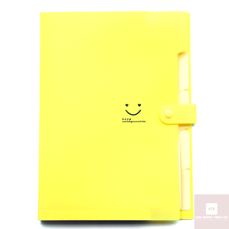 Bìa sơ mi - kẹp file đựng hồ sơ A4 nhiều ngăn (32.4 x 23.6 x 1.9 cm)