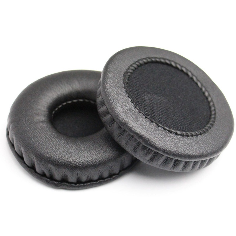 Cặp đệm lót tai nghe kích thước 55mm 85mm Audio-Technica ATH-SJ5 SJ55 bọc da cao cấp - mút tai nghe bọc da ES7