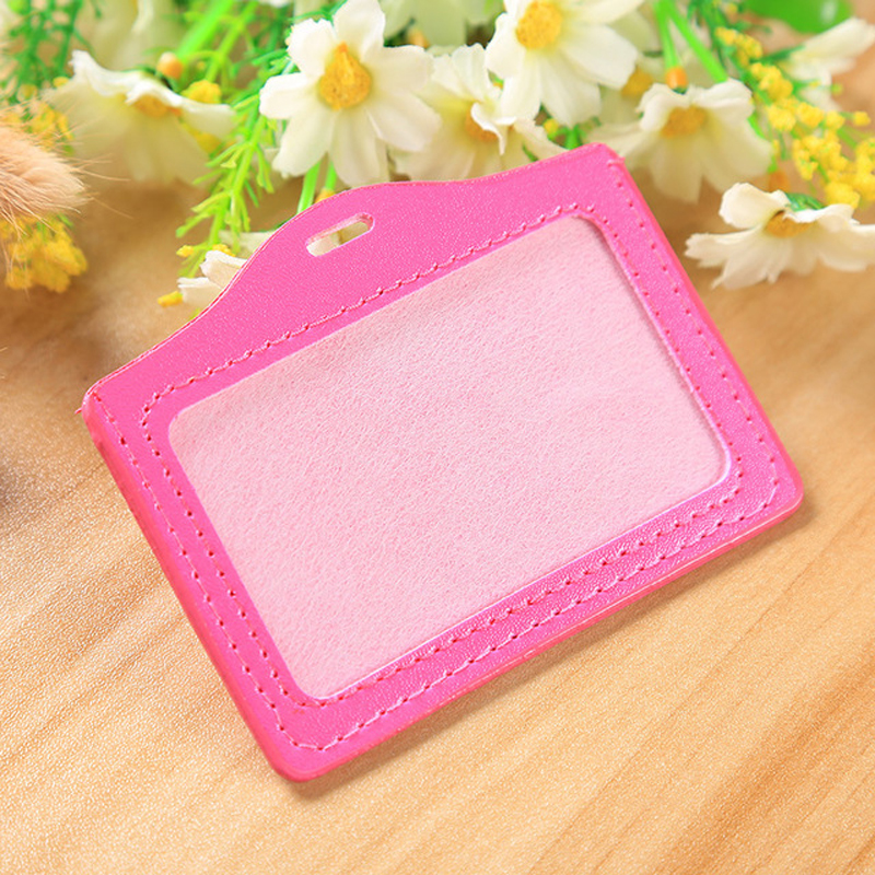 Bao Da đựng thẻ ngang 5.4x8.5 - thẻ đeo bằng da 1 mặt NGANG