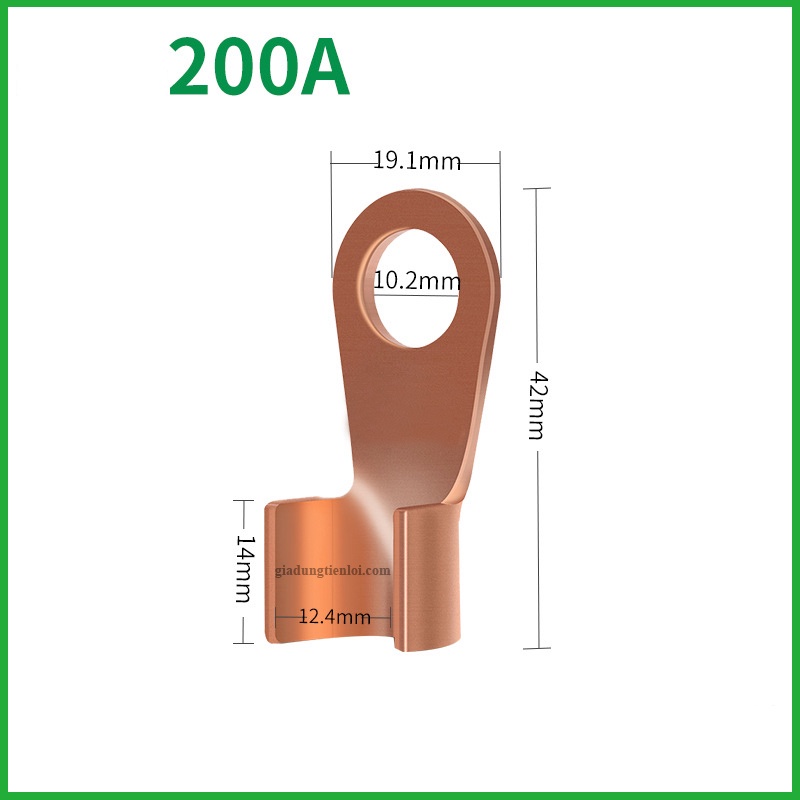 Đầu COS Đồng OT nối dây cỡ nhỏ cỡ lớn đủ Ampe