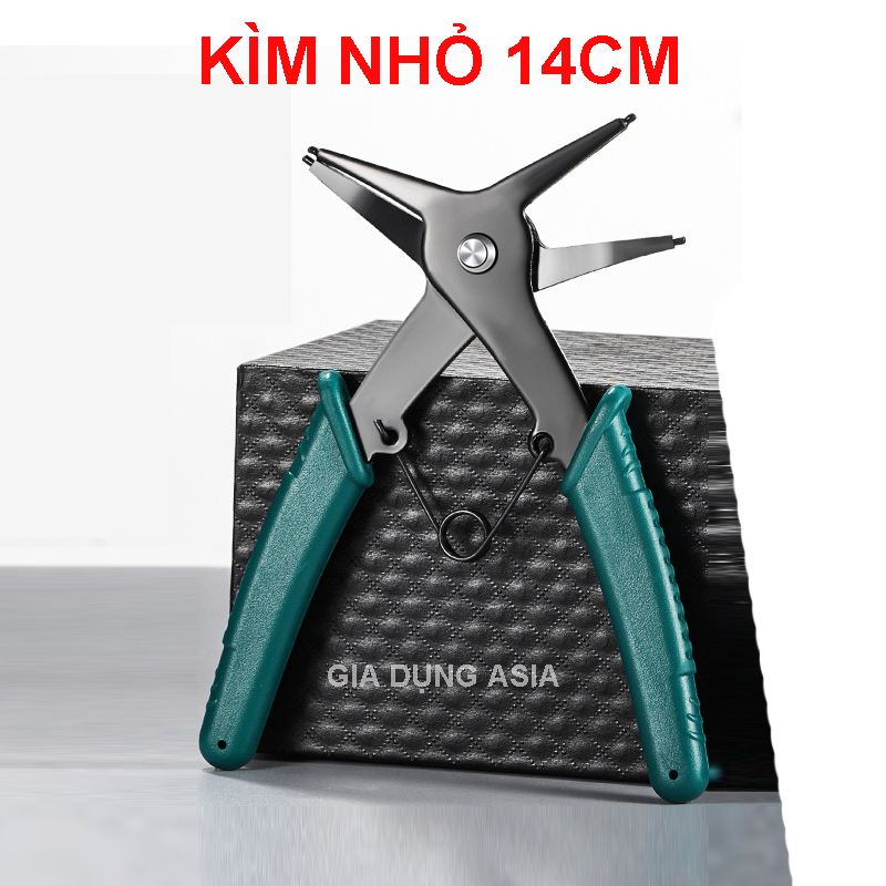 Kìm kết hợp mở phe trong và ngoài đa năng, kềm tháo lắp vòng chặn phe gài