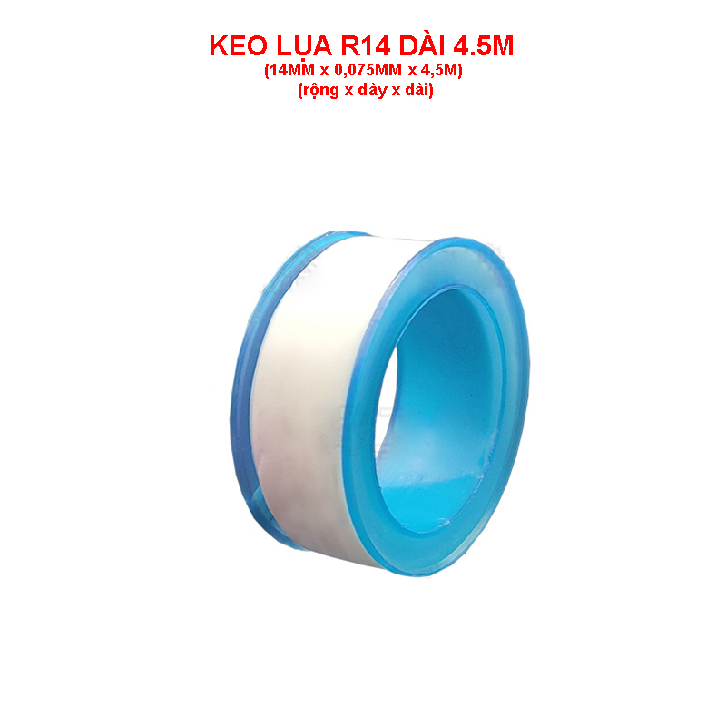 Keo LỤA cao su non quấn ron ống nước chống rò rỉ, băng quấn PTFE