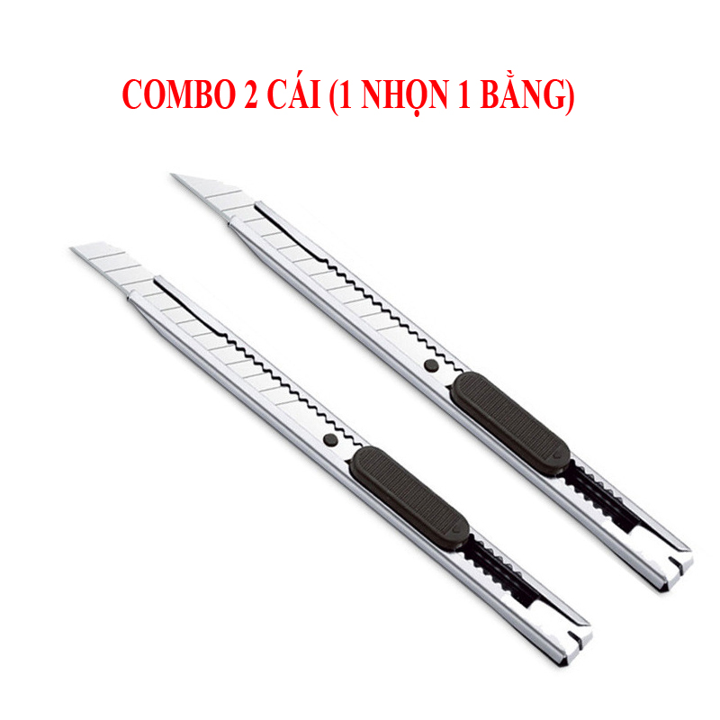 Combo 2 dao rọc giấy inox mini - Tool Knife