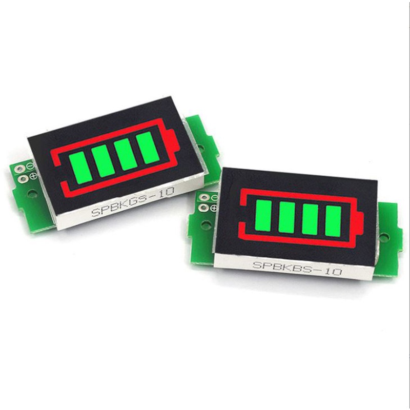 Đồng hồ LED hiển thị mức pin Lithium 1/2/3/4/6/7/8S