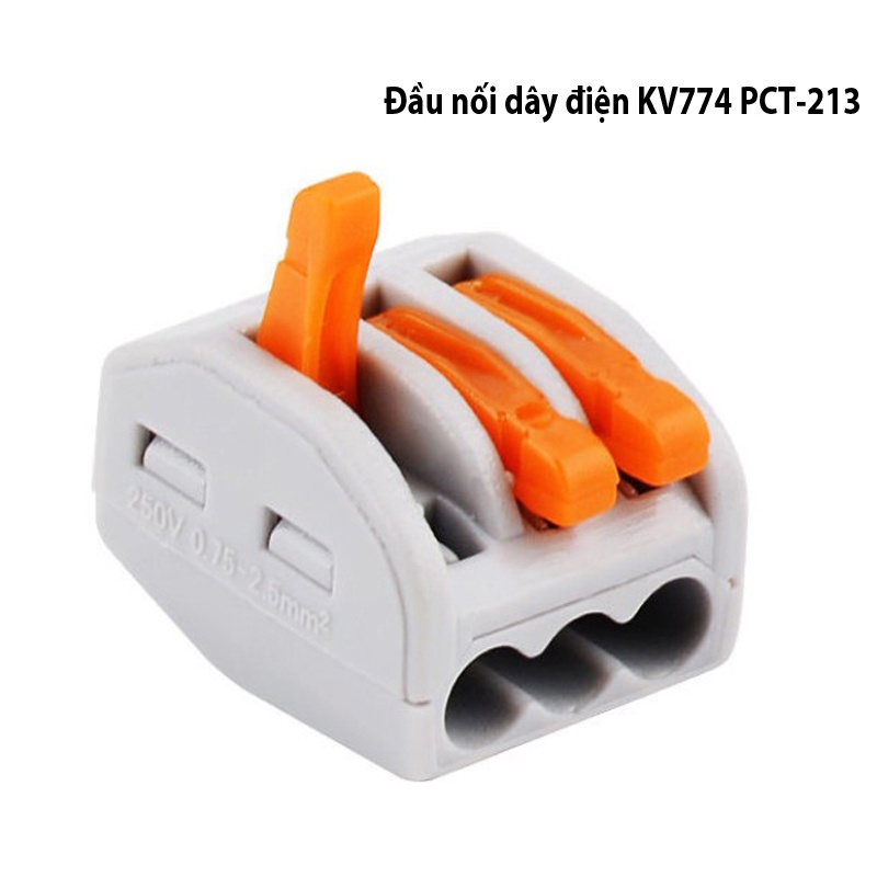 COMBO 10 Đầu nối dây điện siêu nhanh KV774 250V