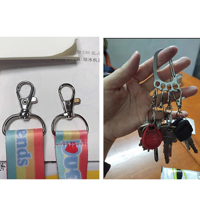 Móc khóa phụ kiện gắn túi hành lý móc treo phụ kiện trang trí