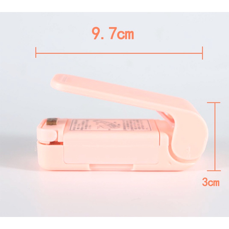 Máy hàn miệng túi nilong mini (tặng pin), cầm tay, nhỏ gọn, tiện lợi