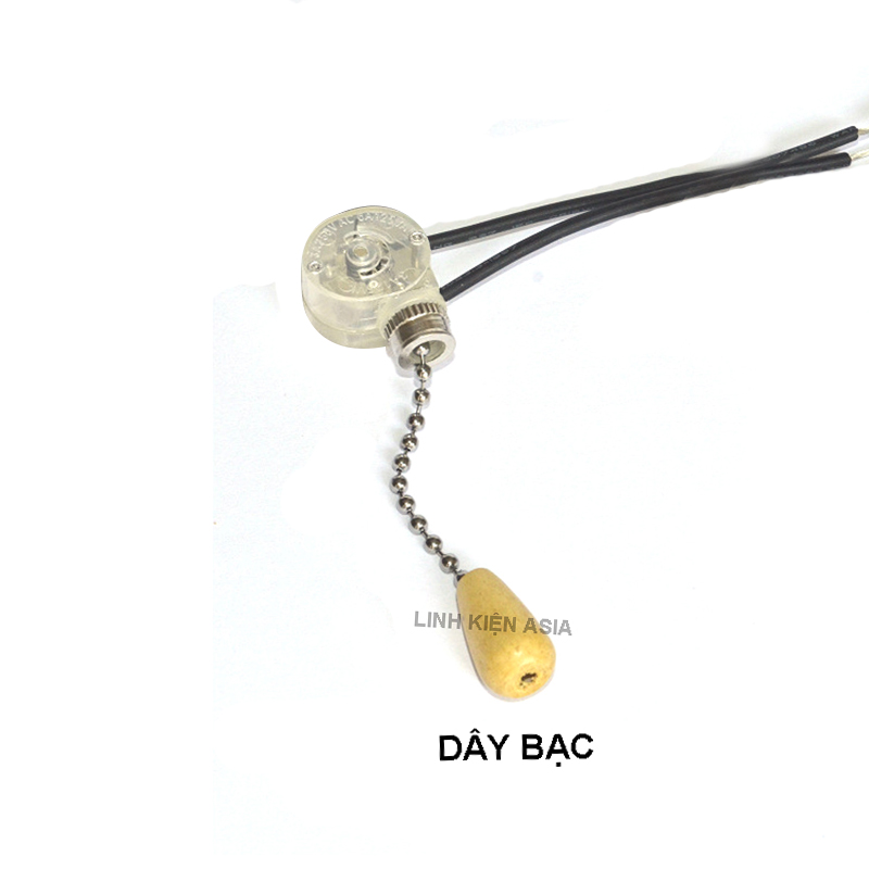 Công tắc dây kéo đèn trần đèn phòng ăn, đèn treo tường, vỏ nhựa ABS, lõi đồng