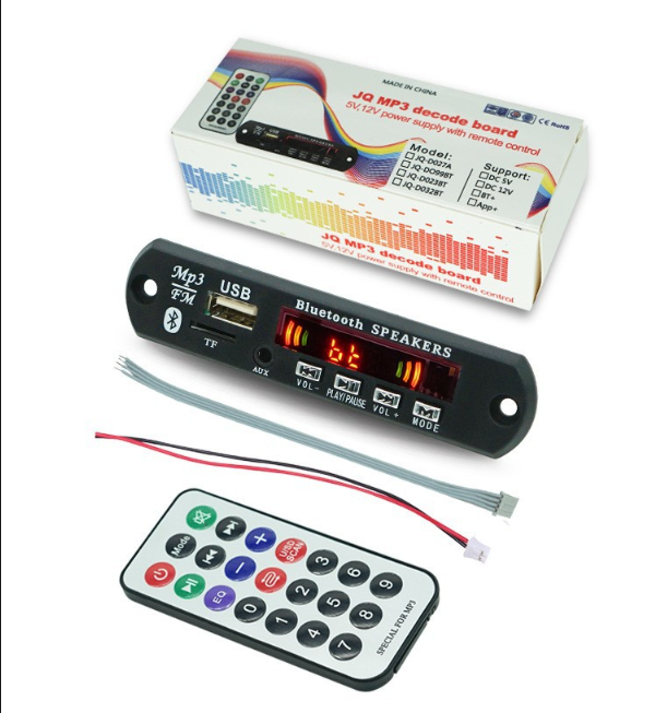 Bảng mạch giải mã âm thanh MP3 Bluetooth chất lượng lossless có điều khiển từ xa