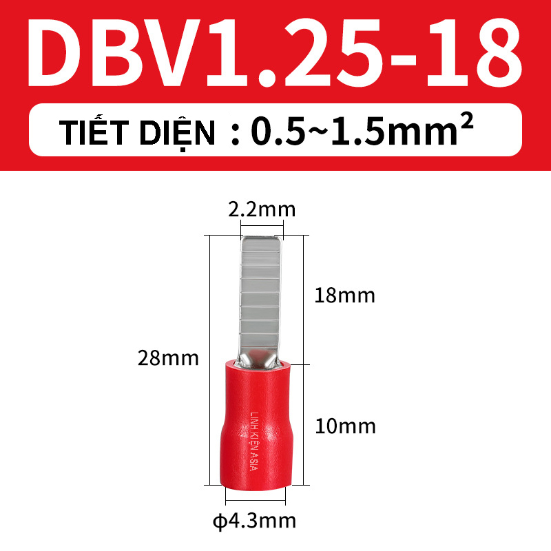 COMBO 10 Cos dẹp DBV gắn Aptomat (CB), cầu dao, đầu nối cách điện